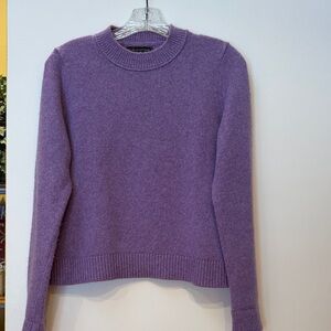 Banana Republic Purple Crew Neck Sweater